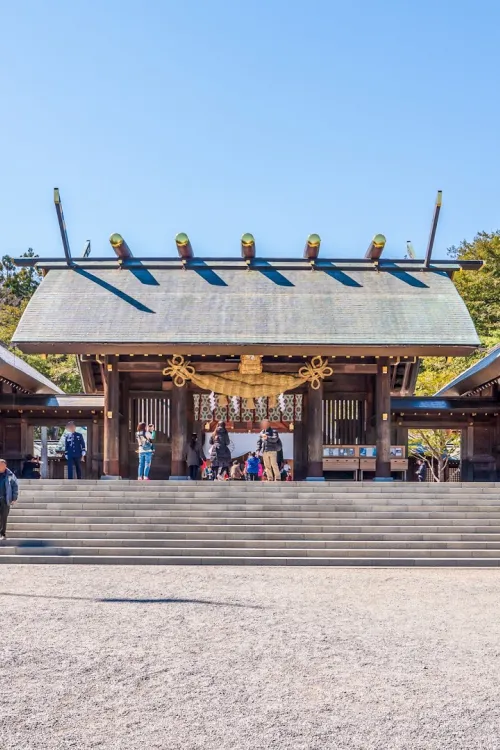 Hokkaido Shrine Mikado