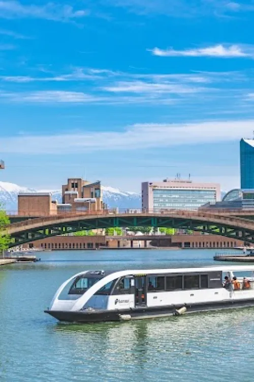 Kansui Park Boarding Dock of Fugan Suijo Line